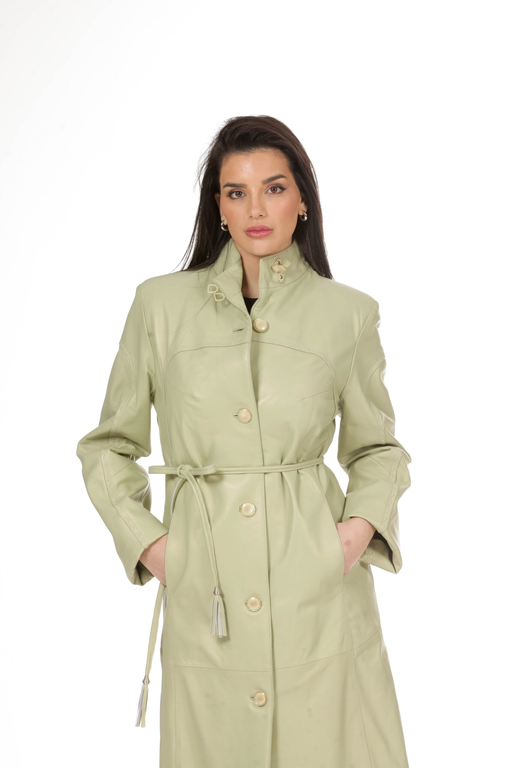 ΓΥΝΑΙΚΕΙΟ ΔΕΡΜΑΤΙΝΟ ΠΑΛΤΟ VERAMAN