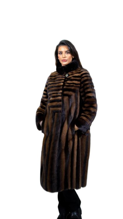 ΓΟΥΝΑ ΒΙΖΟΝ ΠΑΛΤΟ ΔΙΧΡΩΜΟ