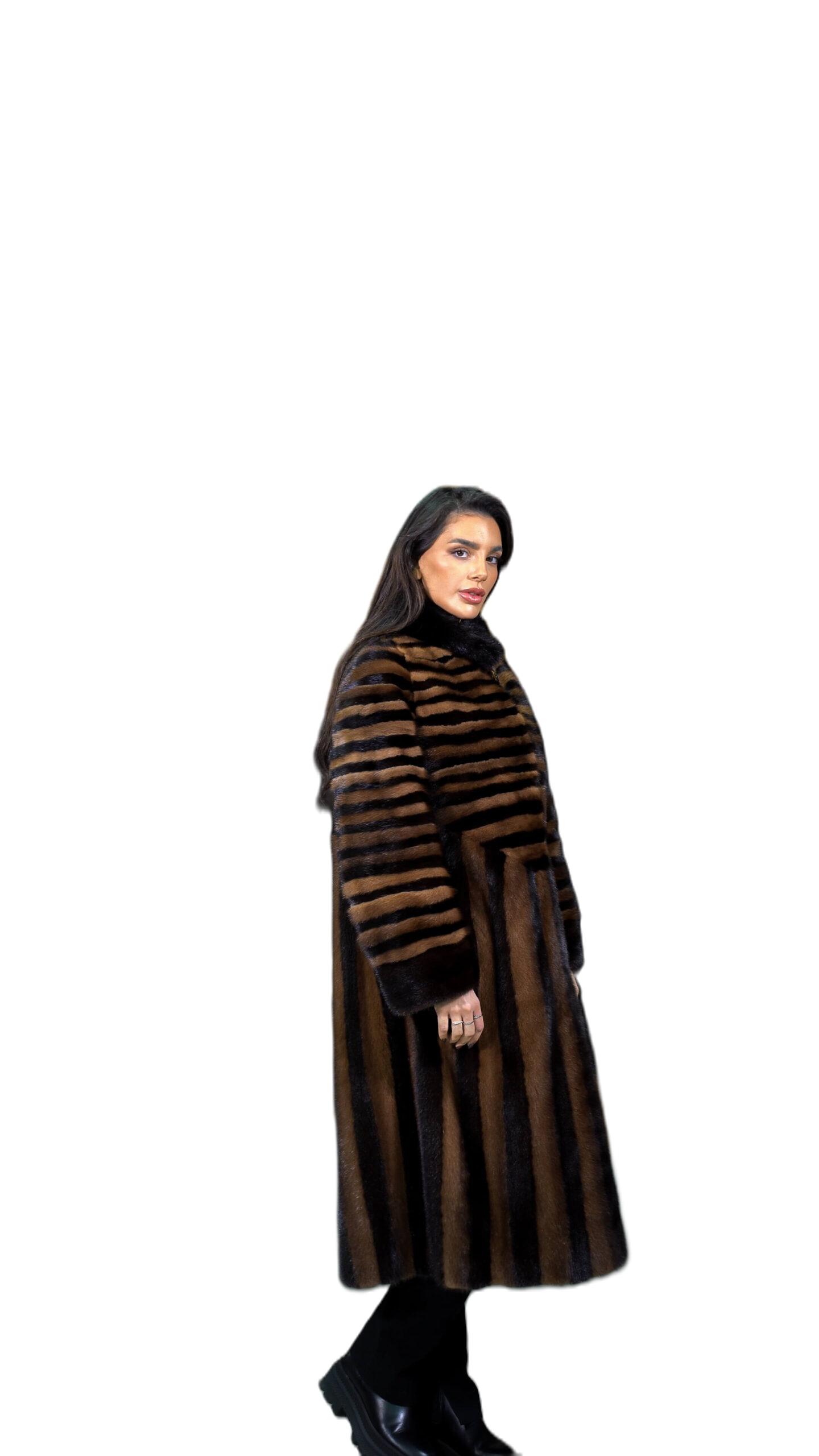 ΓΟΥΝΑ ΒΙΖΟΝ ΠΑΛΤΟ ΔΙΧΡΩΜΟ - Image 2