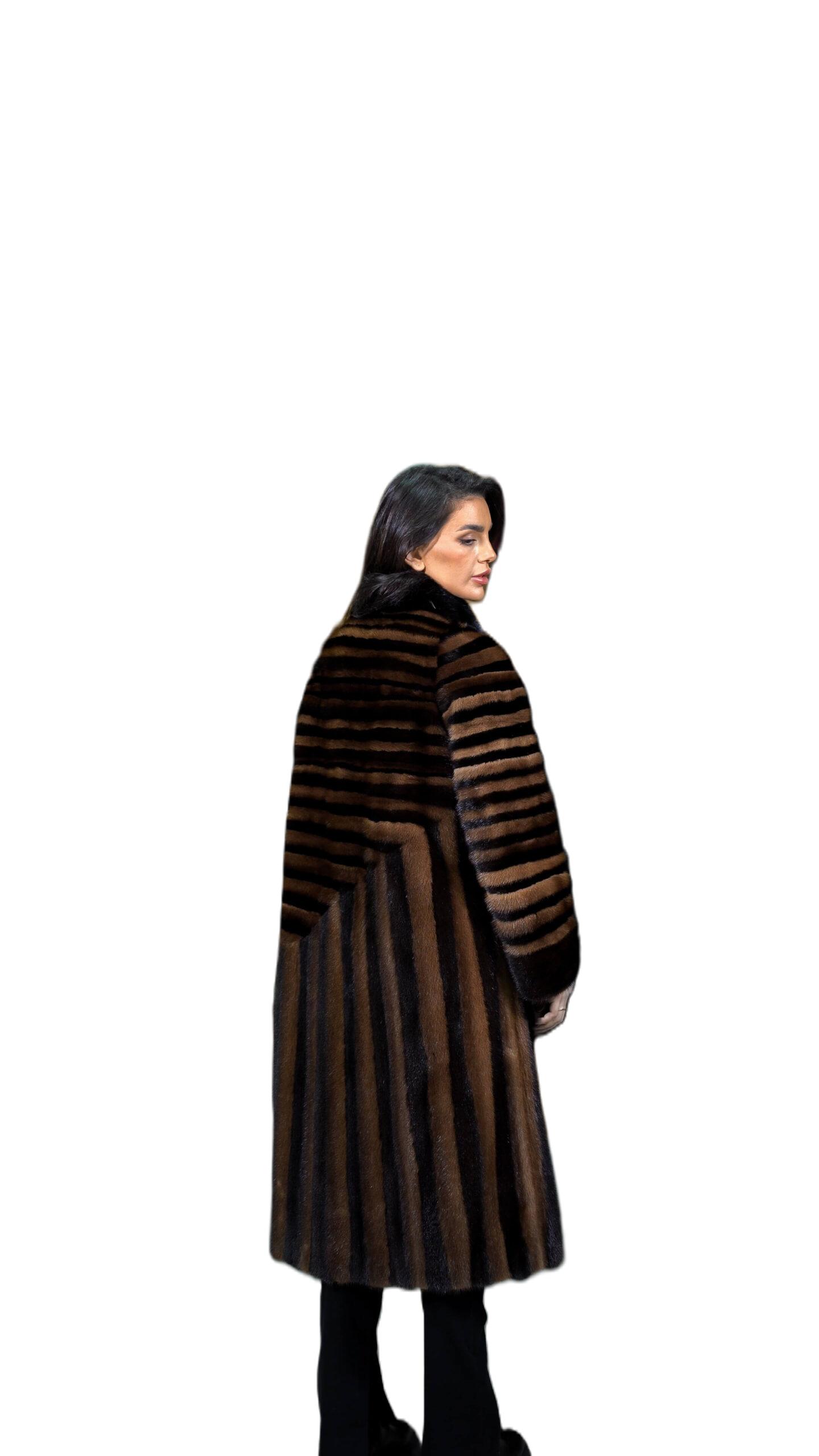 ΓΟΥΝΑ ΒΙΖΟΝ ΠΑΛΤΟ ΔΙΧΡΩΜΟ - Image 3