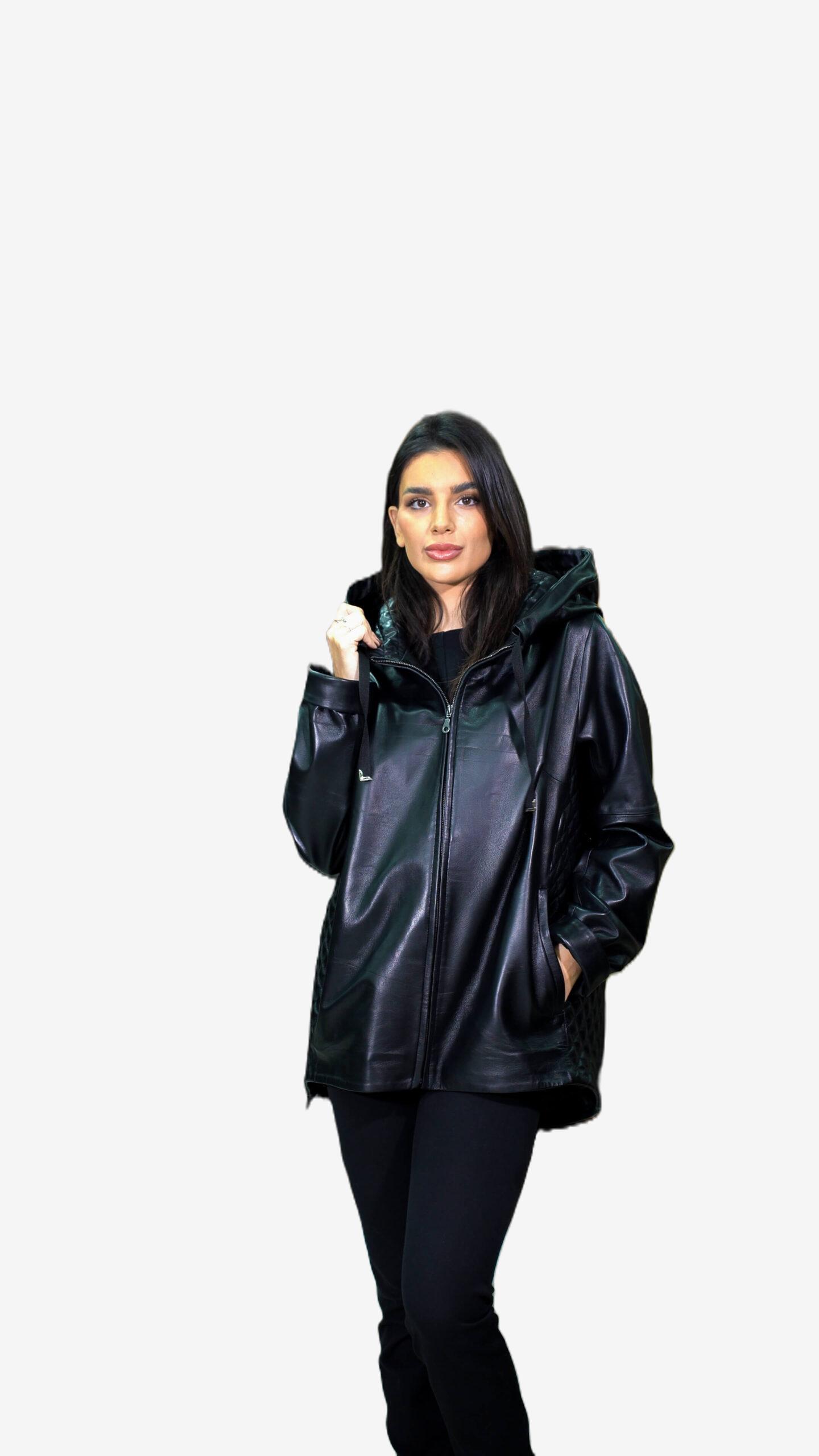 ΓΥΝΑΙΚΕΙΟ ΔΕΡΜΑΤΙΝΟ ΜΠΟΥΦΑΝ