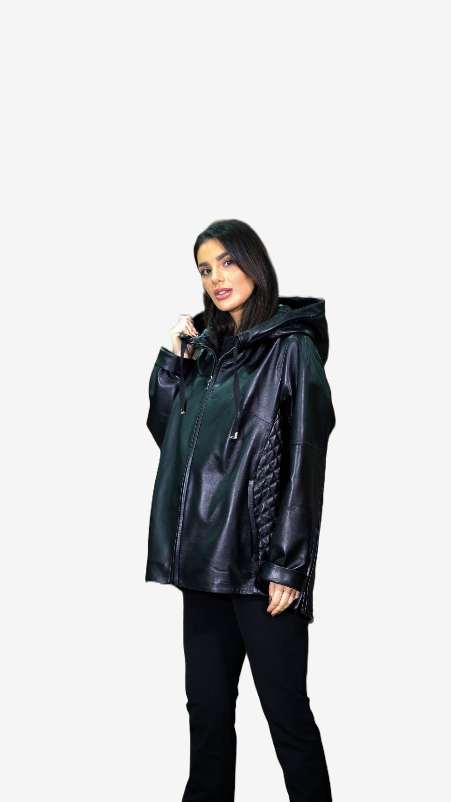 ΓΥΝΑΙΚΕΙΟ ΔΕΡΜΑΤΙΝΟ ΜΠΟΥΦΑΝ - Image 2